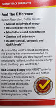 Load image into Gallery viewer, Red Ginseng Energy 30 cap