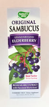 Load image into Gallery viewer, Sambucus Elderberry Syrup 8oz - currently out of stock
