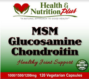 MSM Glucosamine Chondroitin 120